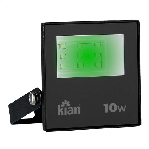 Projetor Refletor Led 10w Luz Verde Bivolt Kian