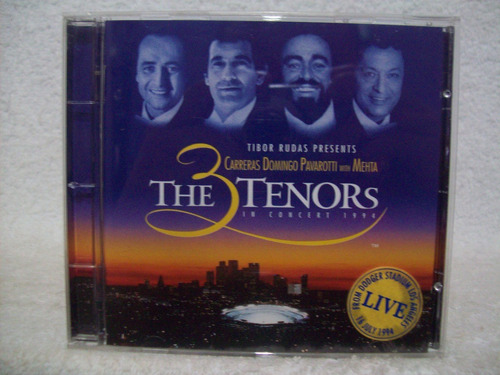 Cd The 3 Tenors- In Concert 1994- Importado (alemanha)