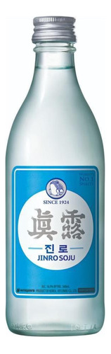 Bebida Coreana Soju Jinro Fresh Soju Hitejinro - 360 Ml
