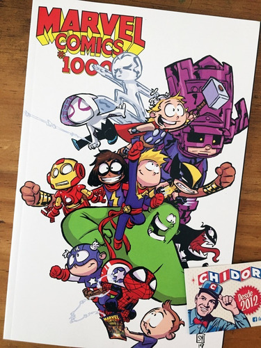 Comic - Marvel Comics #1000 Baby Variant Skottie Young