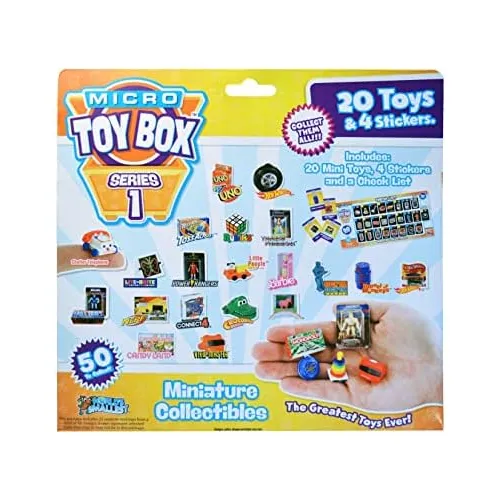 World's Smallest Micro Toy Box 1 Mini Coleccionables Ju...