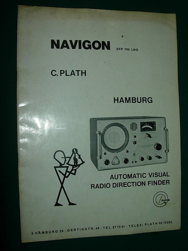 Antiguo Folleto Navigon Radio Direction 10 Pgs 1968 Barcos