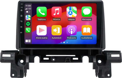Estereo Mazda Cx5 2018 Carplay Inalambrico 2 32gb Cx-5 Color Negro