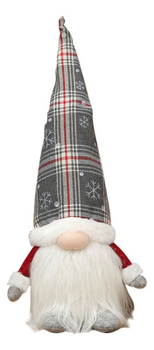 Decoración Navideña Con Gnomos, Muñeco Sin Rostro De Rudolph