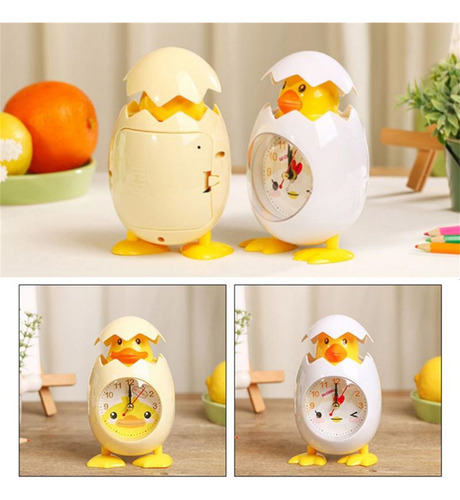 Reloj Despertador Con Forma De Pollito De Pascua, Decoración