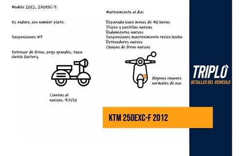 Imagen 13 de 13 de Ktm 250exc-f 2012 (enduro)
