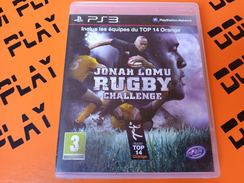 Rugby Challenge Jonah Lomu Ps3 Físico Envíos Dom Play