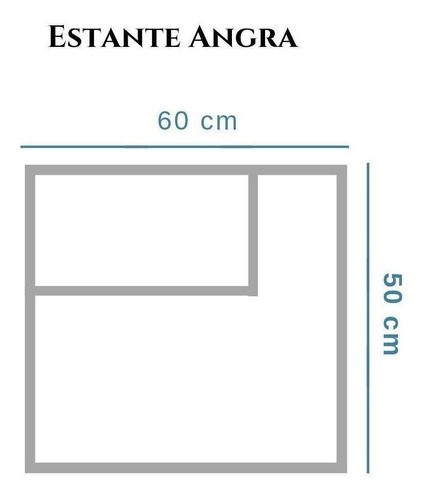 Imagem 2 de 2 de Nicho Angra 50 X 60 Cm