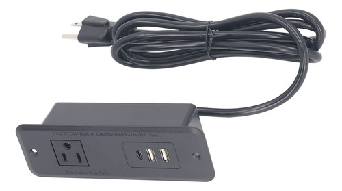 Enchufe Americano Empotrado Para Muebles De Oficina, 110 V
