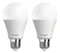 Comprar Kit 2 Lâmpada Led Bulbo 12w A60 6500k Branco Frio Bivolt E27