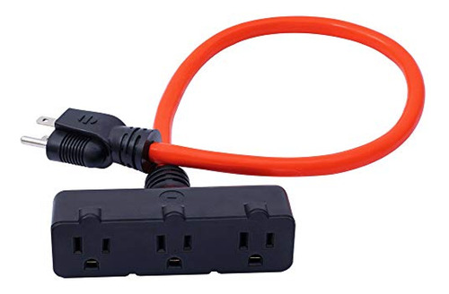 Alargador  Cable De Extensión De Alimentación Kmc De 3 Salid