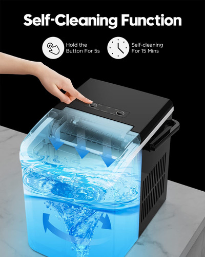 Máquina Para Hacer Hielo Para Encimera Con Asa, Encimera Por