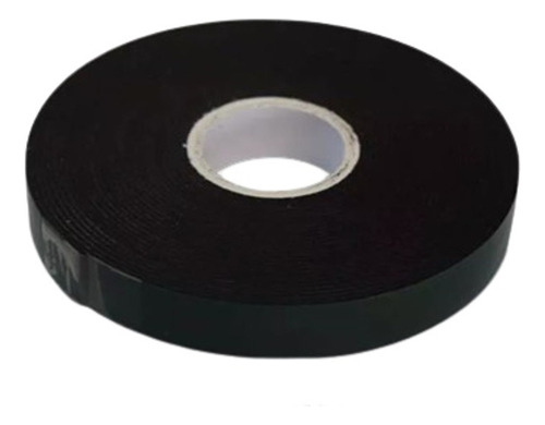 Cinta Espuma Doble Cara Negra 1.2cmx5mt Rockseries Rks-gf125 Color Negro Liso
