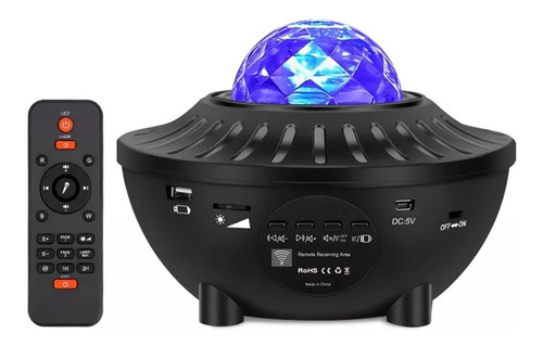 Lampara Proyector Galaxia Y Auroras Con Altavoz Y Bluetooth