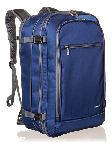  Mochila De Viaje De Mano De Poliester Ultraflexible - Azul