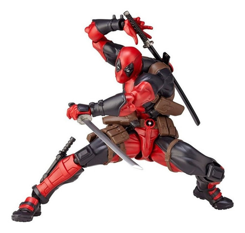 Yamaguchi Revoltech No.001 Deadpool - Figura De Superhéroe I