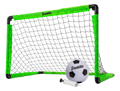 Set De Miniportería De Fútbol Franklin Sports Kids Con Pelot