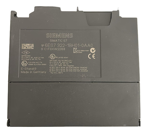 6es7322-1bh01-0aa0 Digital Output Module Siemens