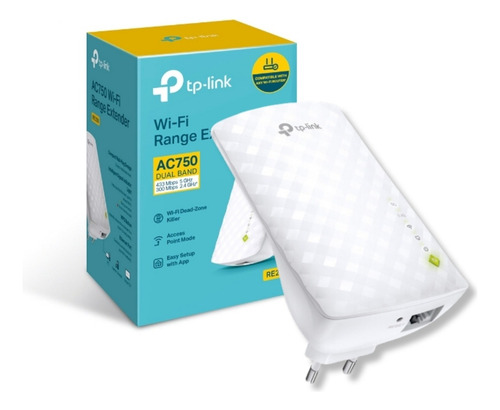 Repetidor De Sinal Wi-fi Tp-link 750mbps Re200 Ac750 5g Hz C