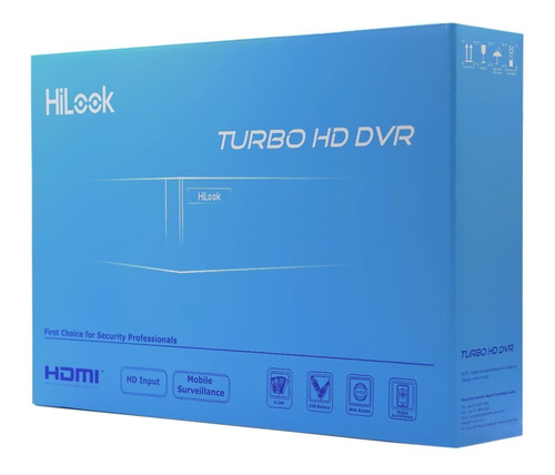 Imagen 5 de 5 de Dvr Hilook By Hikvision 216g-k1 16ch + 2 Ip 1080p Lite