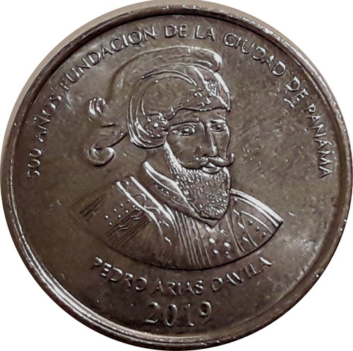 Panamá Moneda De 1/2 Balboa Del Año 2019 - Sin Circular
