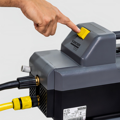 Lavadora de alta presión Kärcher Intensive Use HD 585 Prof S gris y negra de 2,2 kW con 2176 psi de presión máxima de 230 V - 50 Hz