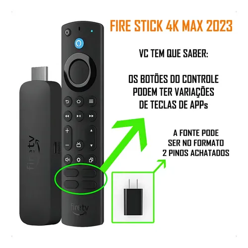 Amazon MAX 16GB Fire Stick 4k Ultra HD 2ª geração 840268907969