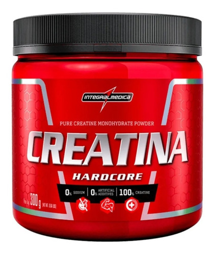 Creatina 300g Integral Médica Promoção + Brinde 