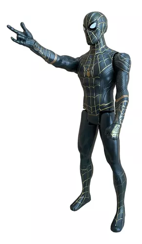 Boneco do Homem-Aranha Preto (19cm) - Action Figure Marvel - Zaplox  Colecionáveis