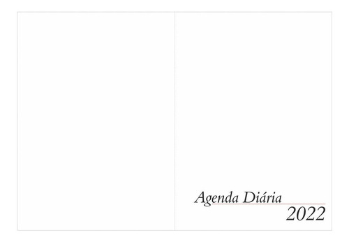 Imagem 2 de 5 de Agenda Diária 2022 Couro Sintético Rosa Com Prata