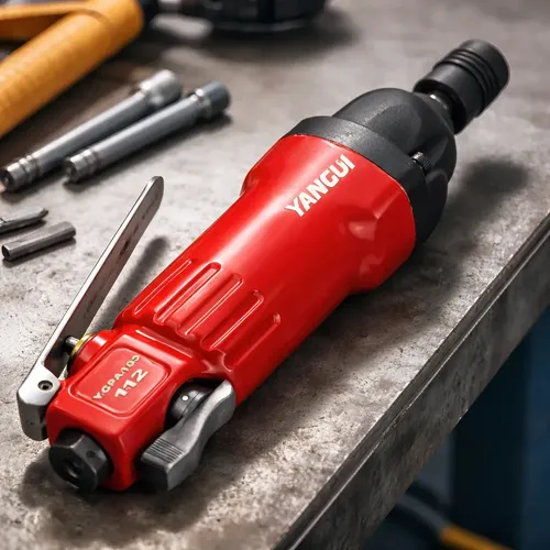 Parafusadeira de Impacto pneumática Reta 9000RPM Torque 70Nm encaixe de 1/4"