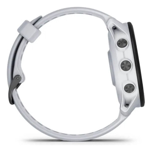 Relógio Garmin Forerunner 955, versão solar, moldura Smartwatch Touch, cor branca