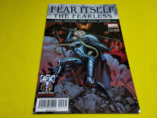 Comic Fear Itself The Fearless #12 Marvel Televisa 2012