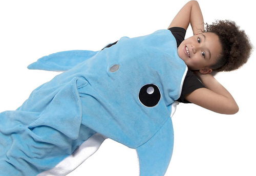 Manta Cómoda Para Niños (azul, Talla Única) Delfin Importado