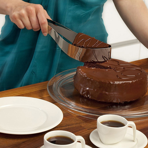 Molde Para Tartas De Fondant De Acero Inoxidable Con Forma D