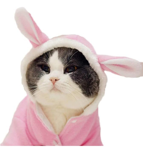 Disfraz Conejo Para Mascotas Sudadera Con Capucha Para Cacho