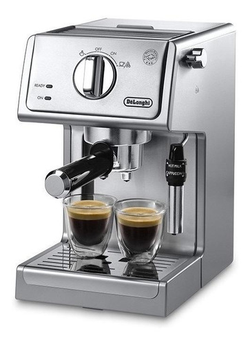 Cafetera De'Longhi ECP 3630 automática acero inoxidable expreso 110V