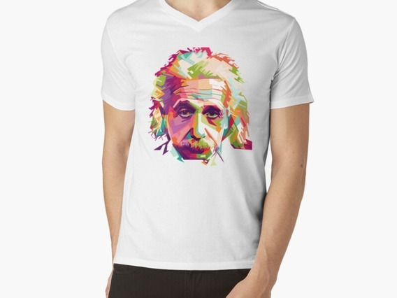 Polerón Estampado Albert Einstein 