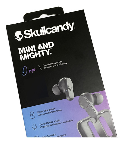 Audífonos Skullcandy Dime True Wireless In-ear Chill Grey