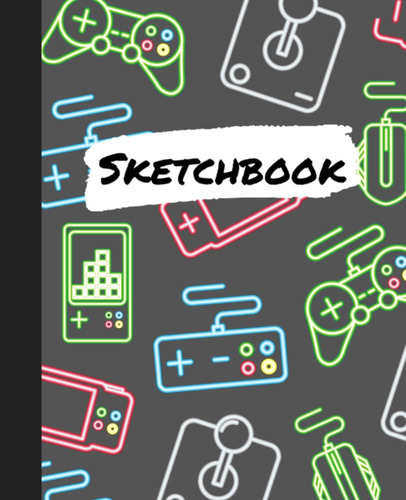 Libro: Sketchbook: Gaming Drawing Book Perfect For Doodling,