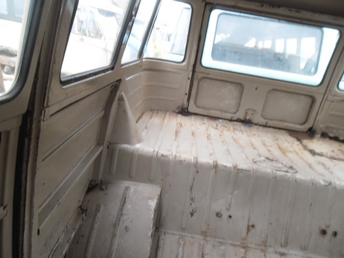 Kombi Vw Van Corujinha 1970 Funcionando Lisa De Lata P/ Rest