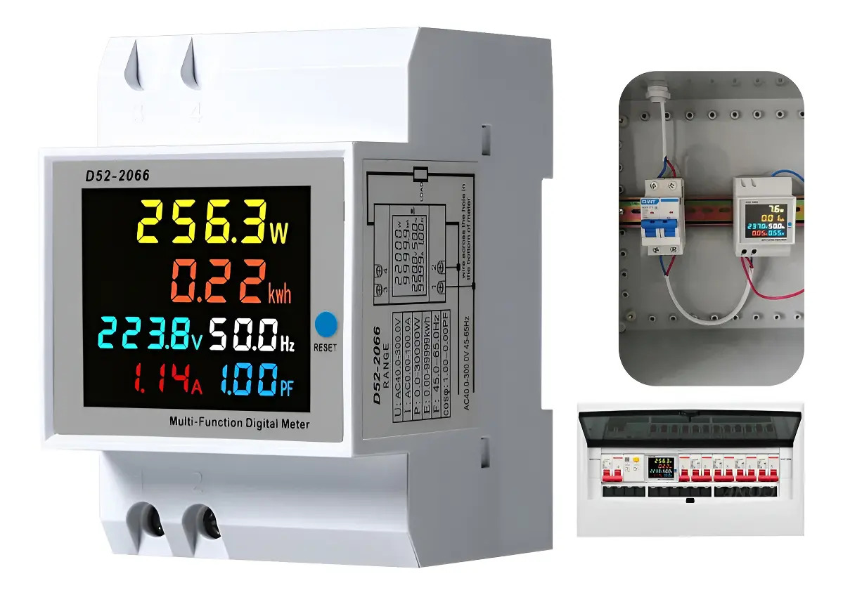 Medidor De Electricidad Doméstico Inteligente