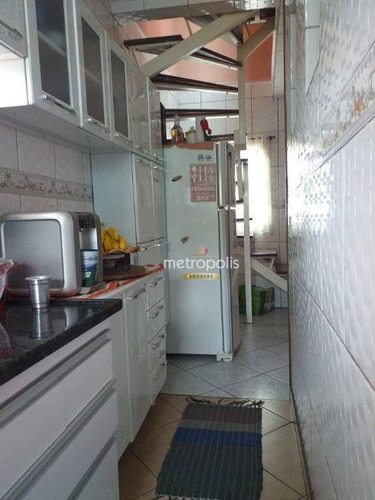Imagem 16 de 20 de Cobertura À Venda, 154 M² Por R$ 448.000,00 - Vila Camilópolis - Santo André/sp - Co0467