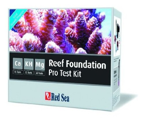 Red Sea Reef Kit De Prueba De Base  Calcio, Alcalinidad Y Ma