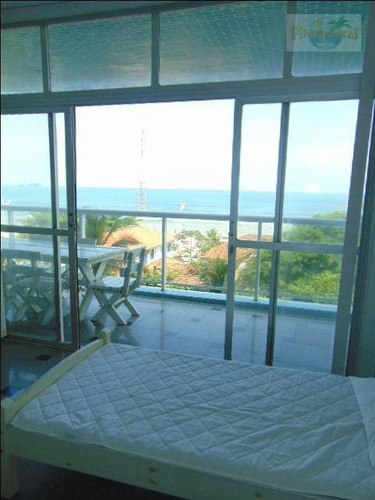 Imagem 12 de 30 de Praia De Pitangueiras - Frente Total Ao Mar - Próximo Ao Shopping Lo Plage - Garagem No Prédio. - Ap3262
