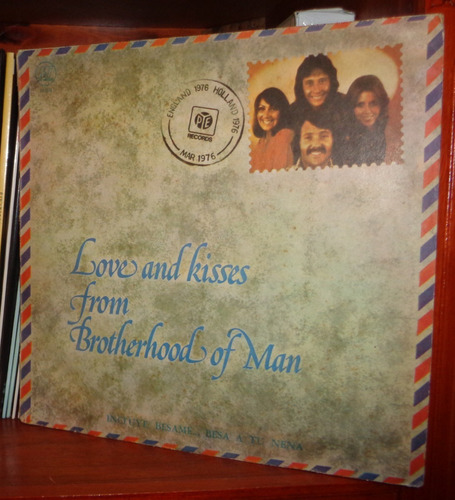 Brotherhood Of Man - Love And Kisses From - Vinilo Arg.