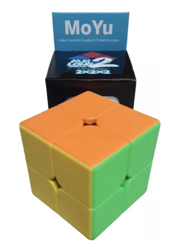 Cubo Mágico 2x2 Rubiks Cube Juego De Ingenio No Se Traba