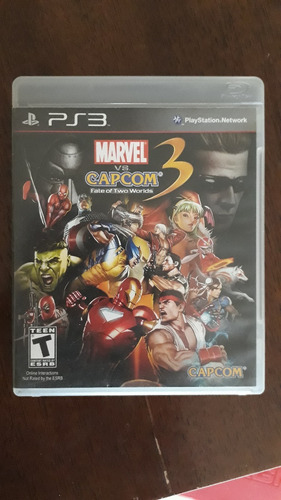 Marvel Vs Capcon 3 Fate Of Two Worlds Ps3 Fisico