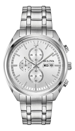 Bulova Men's Classic Chronograph Surveyor Watch, 43mm