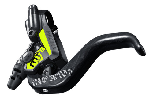 Freio Disco Hidr. Magura Mt8 Sl C/ Manete Carbolay 1 Dedo